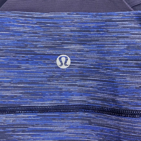 Lululemon Scoop Neck Tank Luon Space Cadet Blue 6 - Picture 5 of 7